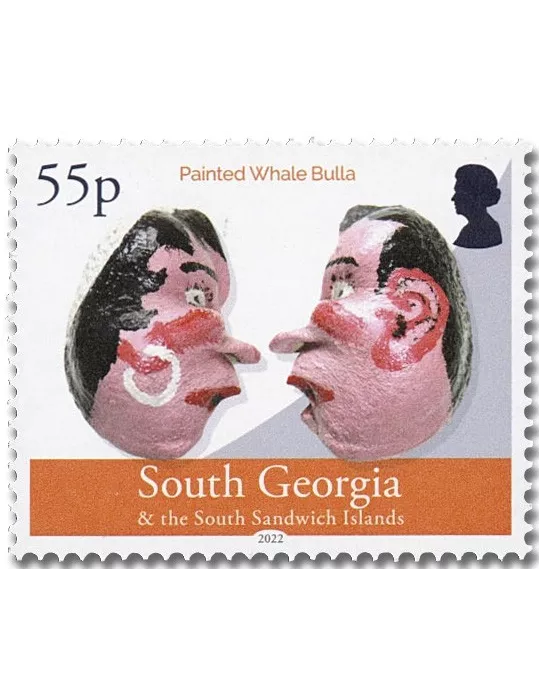 n° 778/783 - Timbre GEORGIE DU SUD Poste