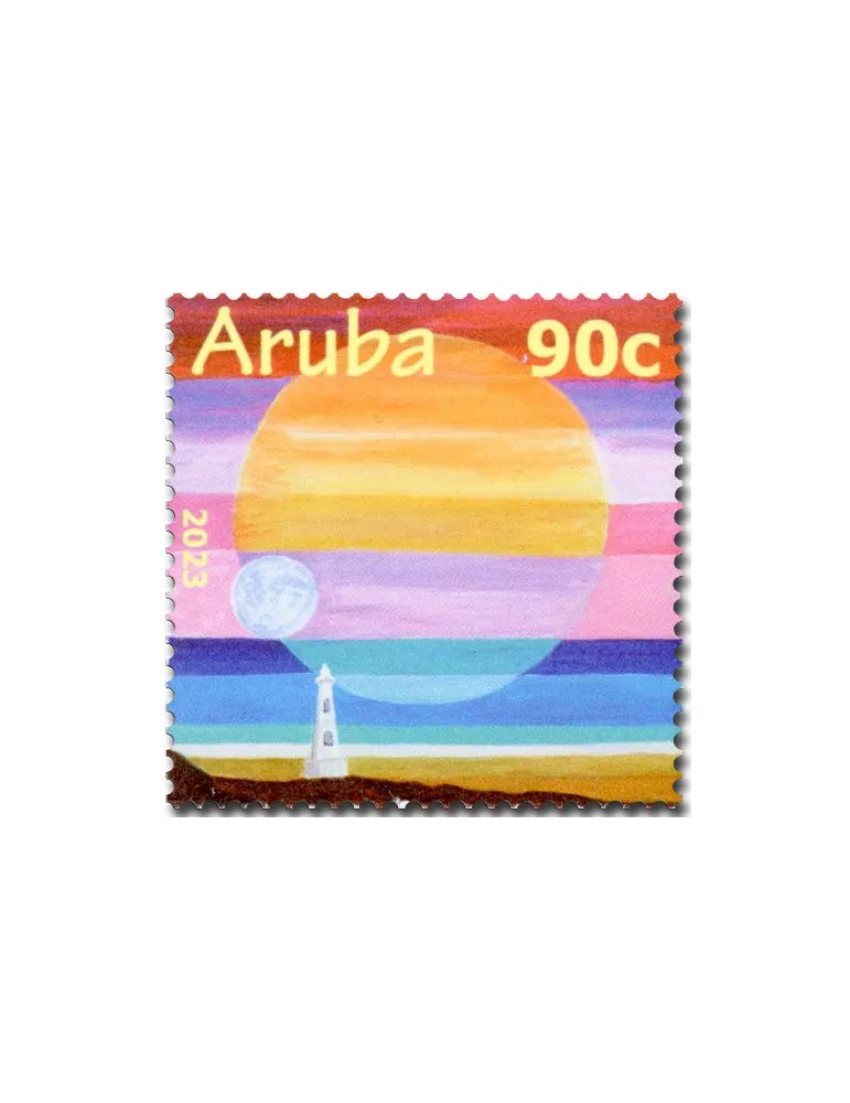 n° 1135/1138 - Timbre ARUBA Poste
