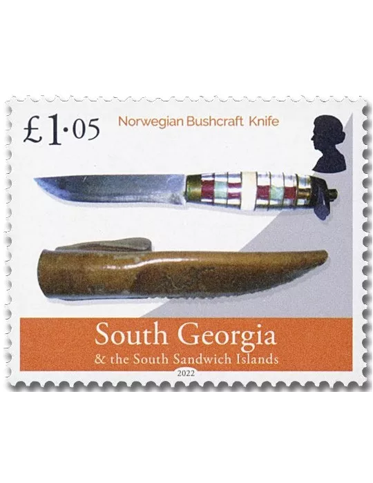 n° 778/783 - Timbre GEORGIE DU SUD Poste