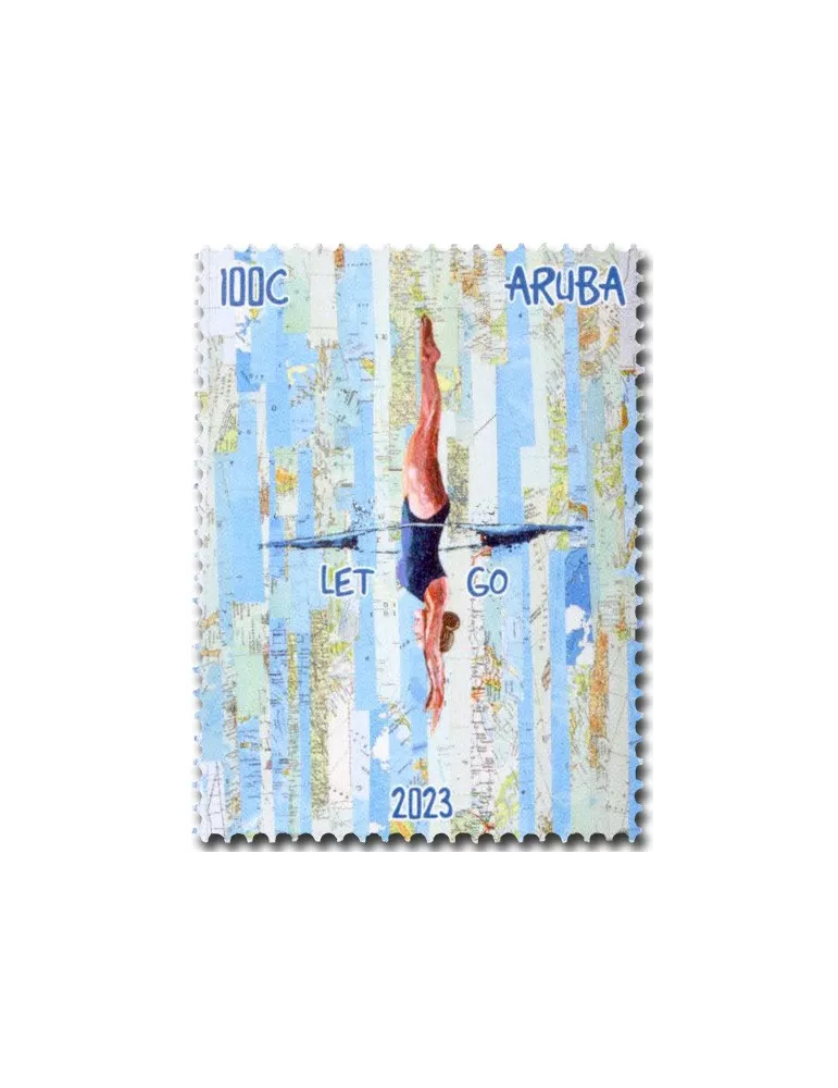n° 1139/1142 - Timbre ARUBA Poste