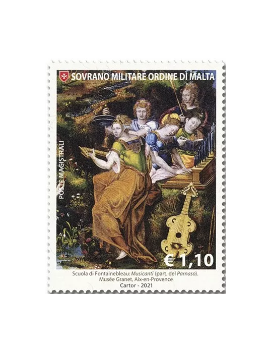 n° 1583/1584 - Timbre ORDRE de MALTE Poste