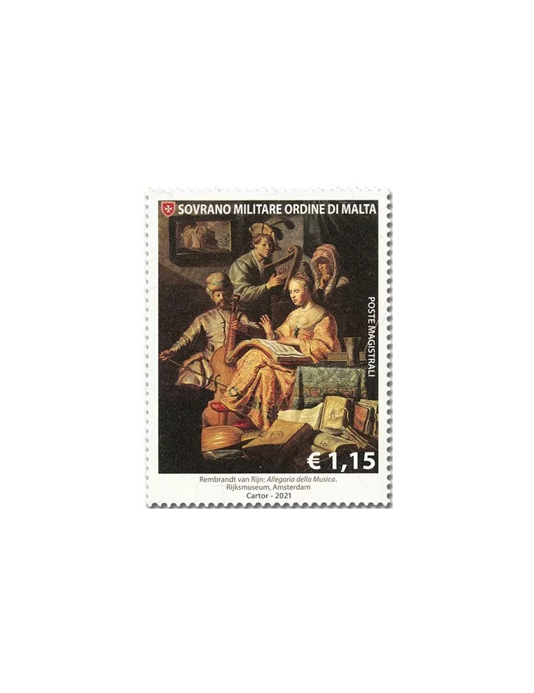 n° 1583/1584 - Timbre ORDRE de MALTE Poste