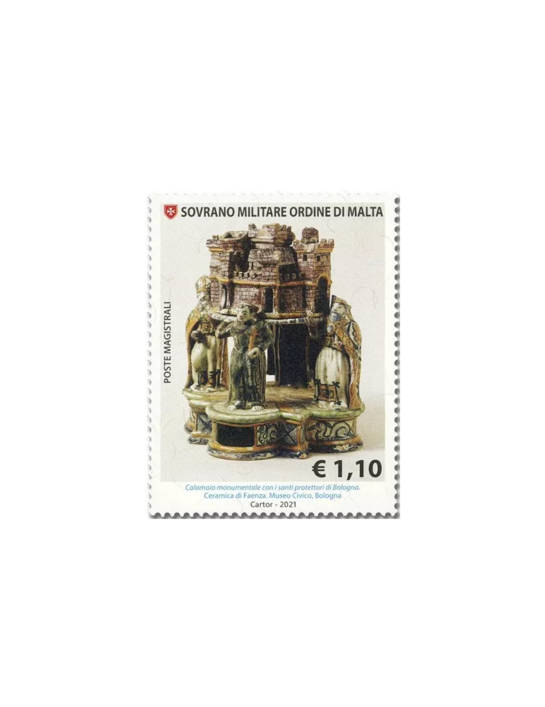 n° 1586/1589 - Timbre ORDRE de MALTE Poste