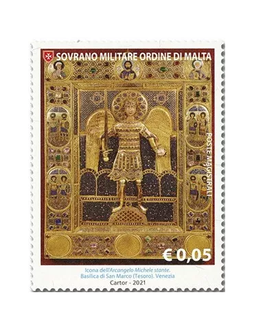 n° 1594/1598 - Timbre ORDRE de MALTE Poste