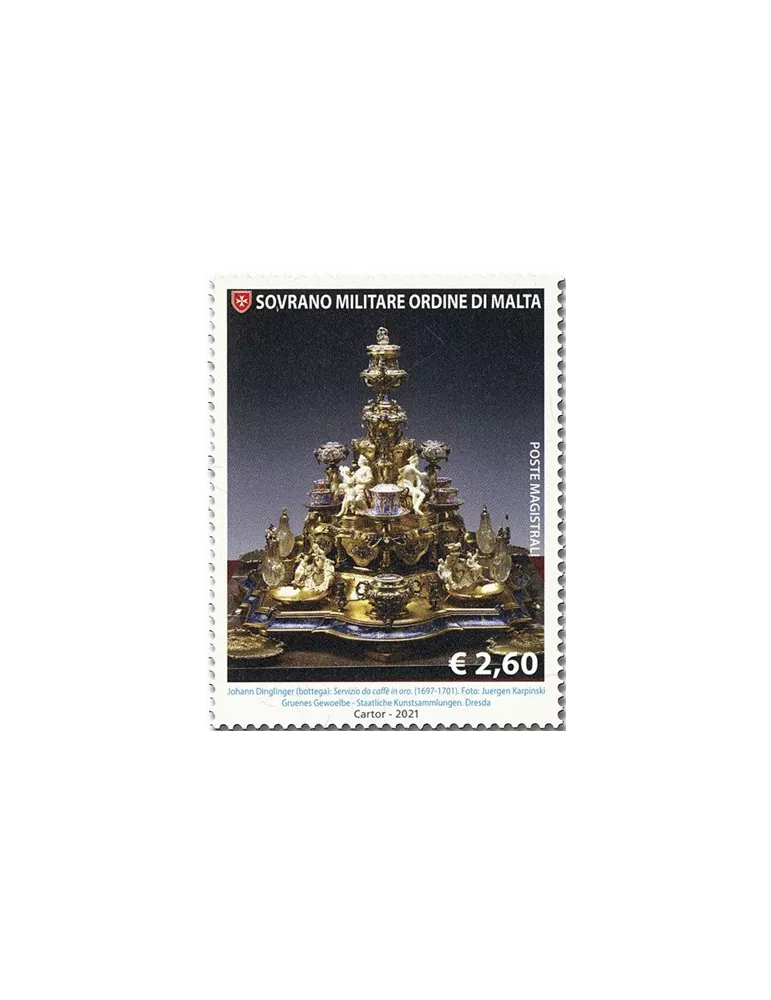 n° 1594/1598 - Timbre ORDRE de MALTE Poste