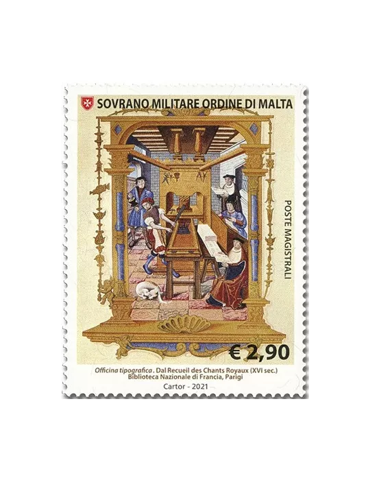 n° 1599/1602 - Timbre ORDRE de MALTE Poste