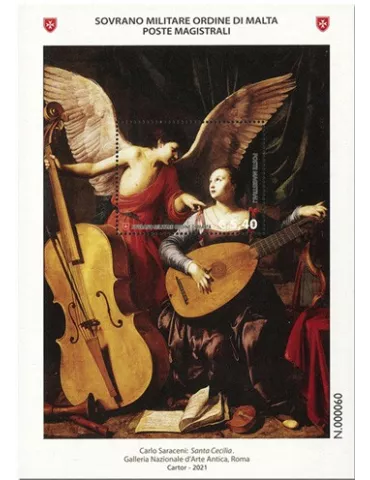 n° F1585 - Timbre ORDRE de MALTE Poste