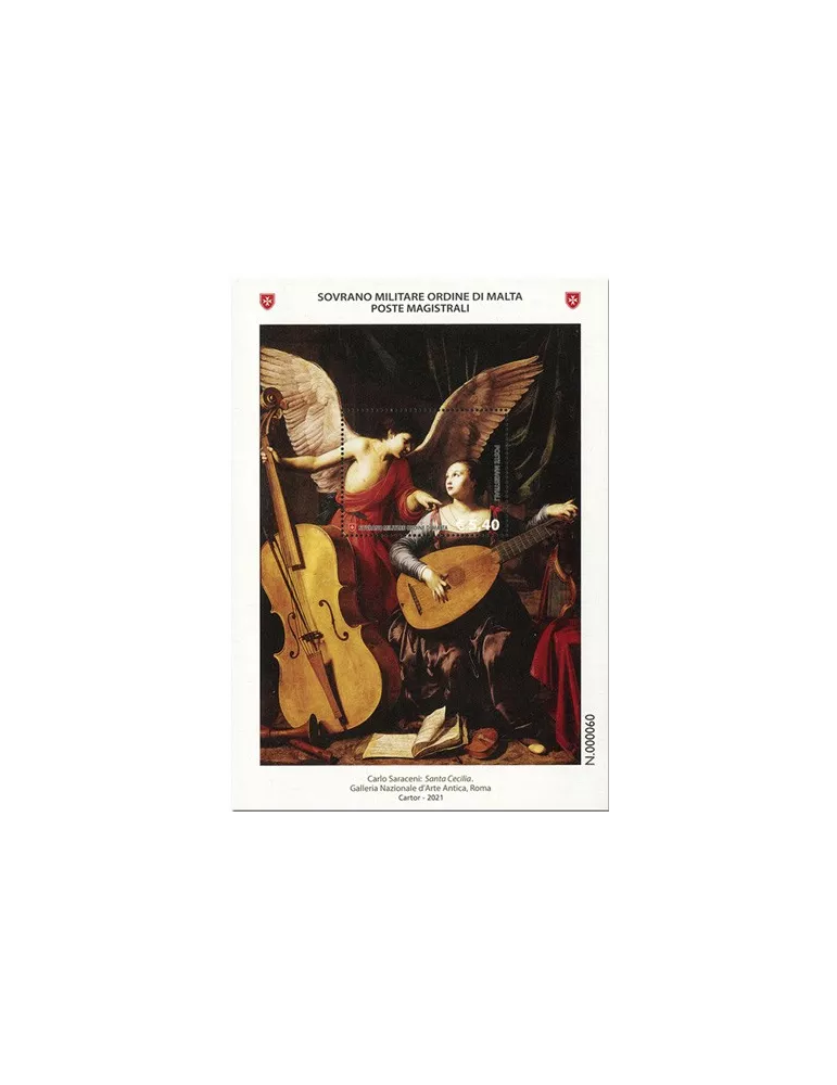 n° F1585 - Timbre ORDRE de MALTE Poste