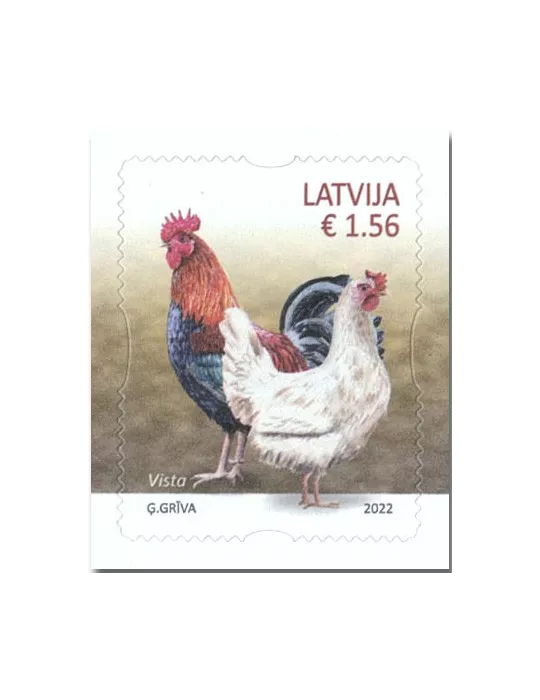 n° 1121/1124 - Timbre LETTONIE Poste