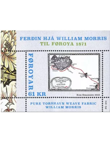 n° F1033 - Timbre ILE FEROE Poste