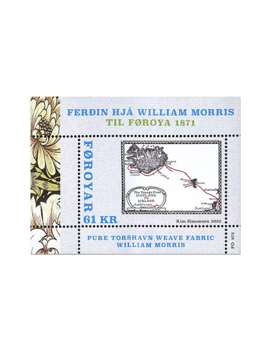 n° F1033 - Timbre ILE FEROE Poste