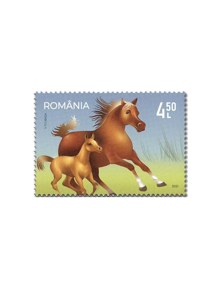 n° 6793/6796 - Timbre ROUMANIE Poste