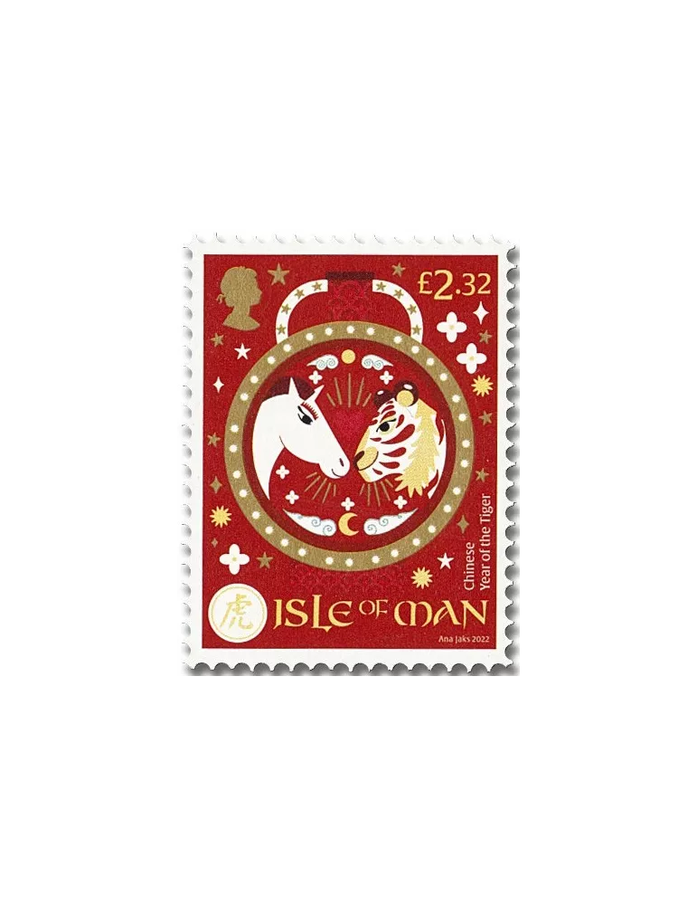 n° 2809/2812 - Timbre ILE DE MAN Poste