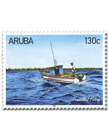 n° 1111/1114 - Timbre ARUBA Poste 2