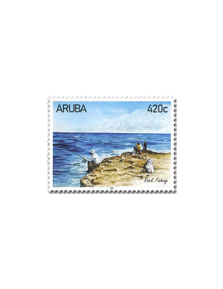 n° 1111/1114 - Timbre ARUBA Poste