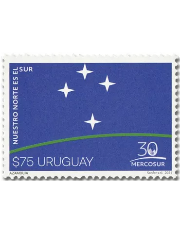 n° 3053 - Timbre URUGUAY Poste