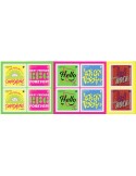 n° 2494/2493 et n° 2494/2498 (les 10 valeurs) - Timbre SINGAPOUR Poste