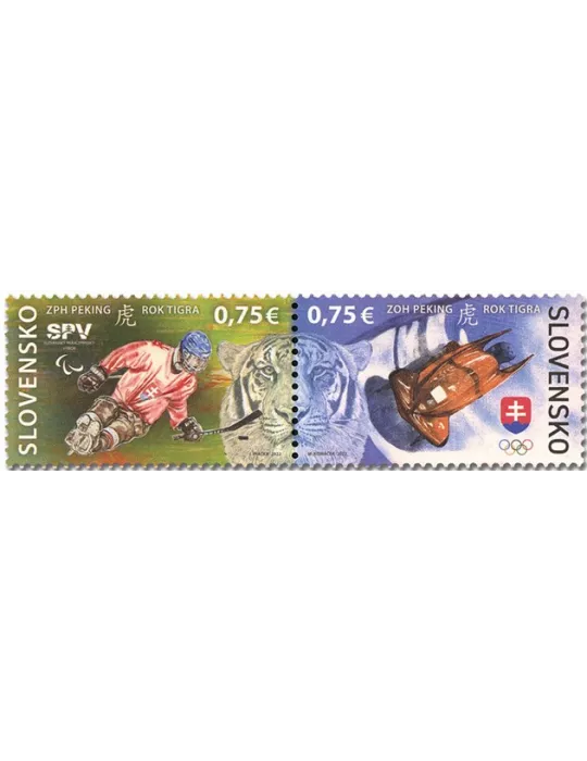 n° 841/842 - Timbre SLOVAQUIE Poste