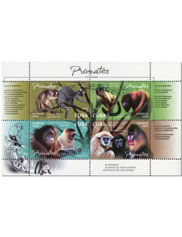 n° 5886/5889 - Timbre CUBA Poste