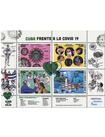 n° 5974/5977 - Timbre CUBA Poste