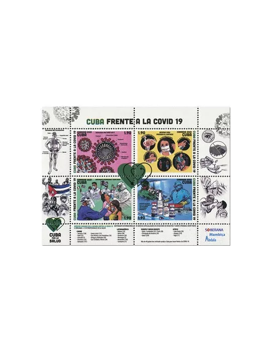 n° 5974/5977 - Timbre CUBA Poste