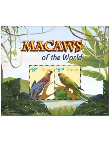 n° 425 - Timbre NEVIS Blocs et feuillets