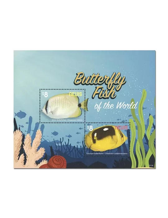 n° 427 - Timbre NEVIS Blocs et feuillets