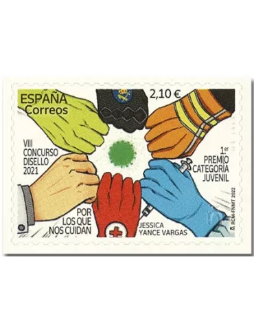 n° 5299/5300 - Timbre ESPAGNE Poste 2