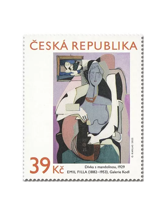 n° 1006 - Timbre TCHEQUE (REpublique) Poste