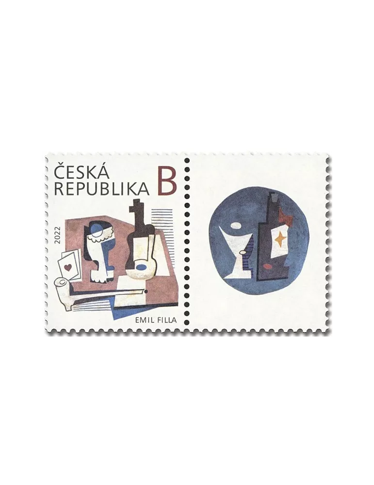 n° 1007 - Timbre TCHEQUE (REpublique) Poste