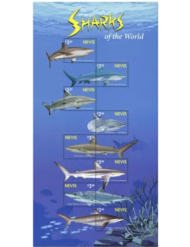 n° 2942/2949 - Timbre NEVIS Poste