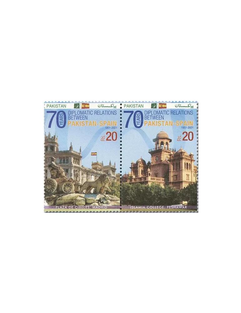 n° 1564/1565 - Timbre PAKISTAN Poste