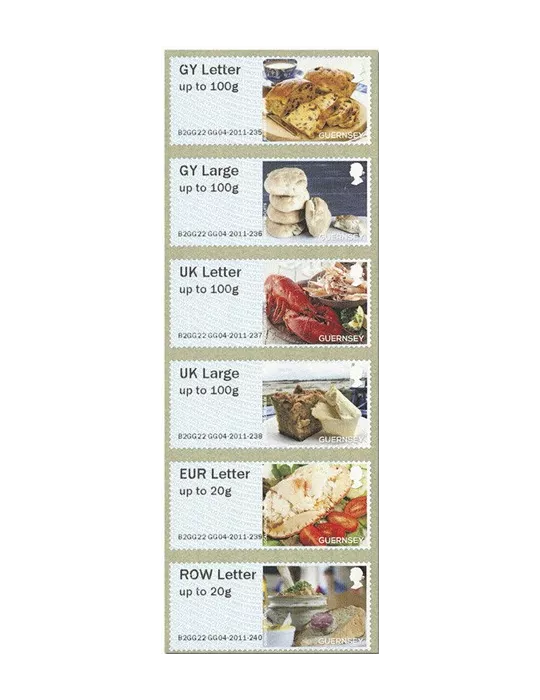 n° 80 - Timbre GUERNESEY Timbres de distributeurs