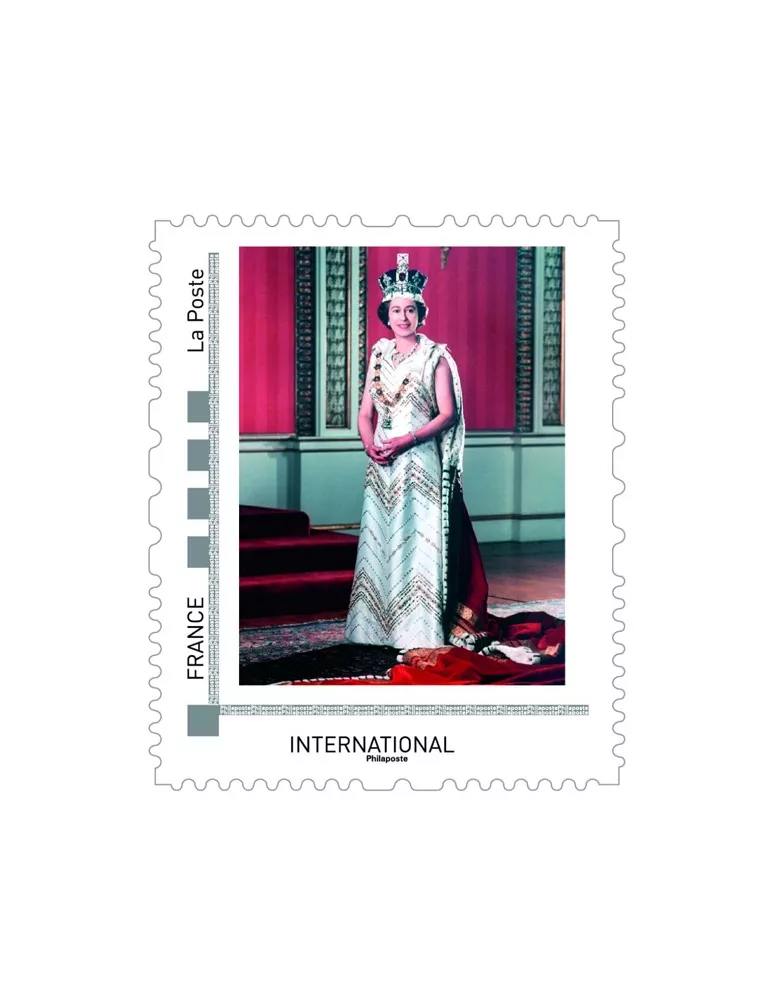 FRANCE : Collector Reine Elisabeth II