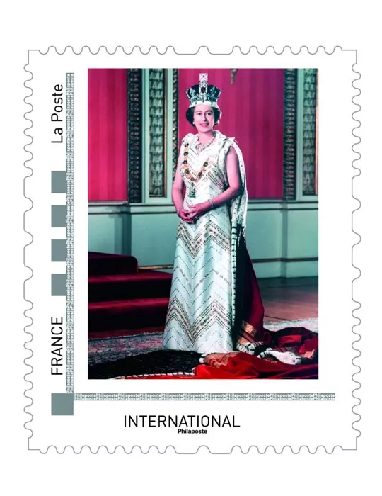 FRANCE : Collector Reine Elisabeth II