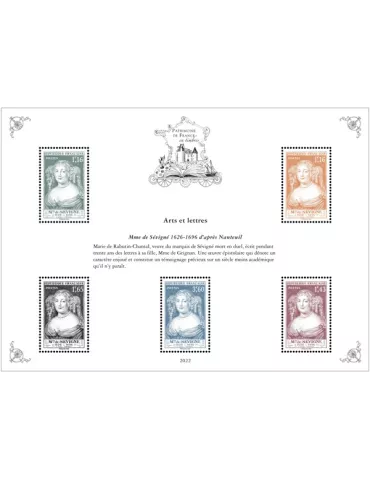 Blocs PATRIMOINE DE FRANCE EN TIMBRES (2022) 2