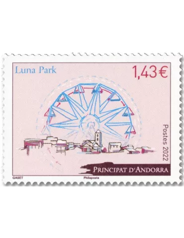 n° 878 - Timbre ANDORRE Poste