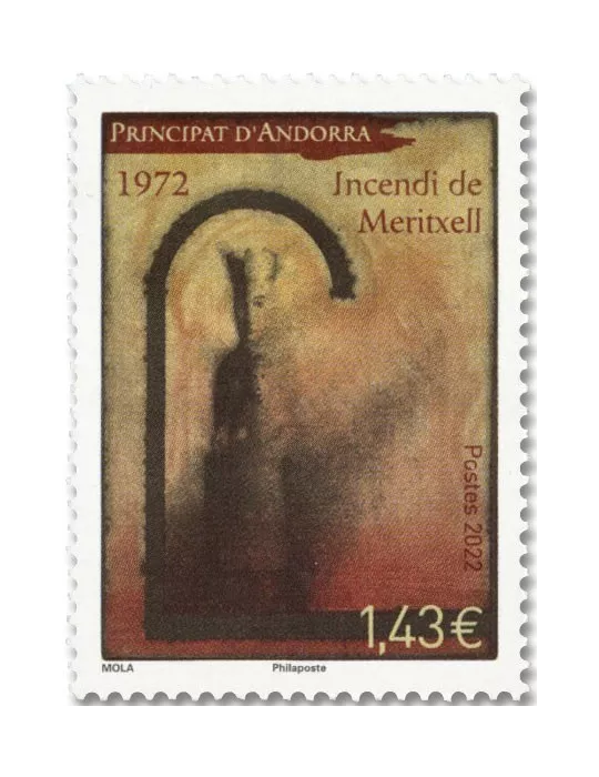 n° 880 - Timbre ANDORRE Poste