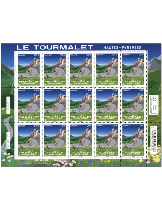 n° F71 - Timbre France Feuillets de France (n° 5612)