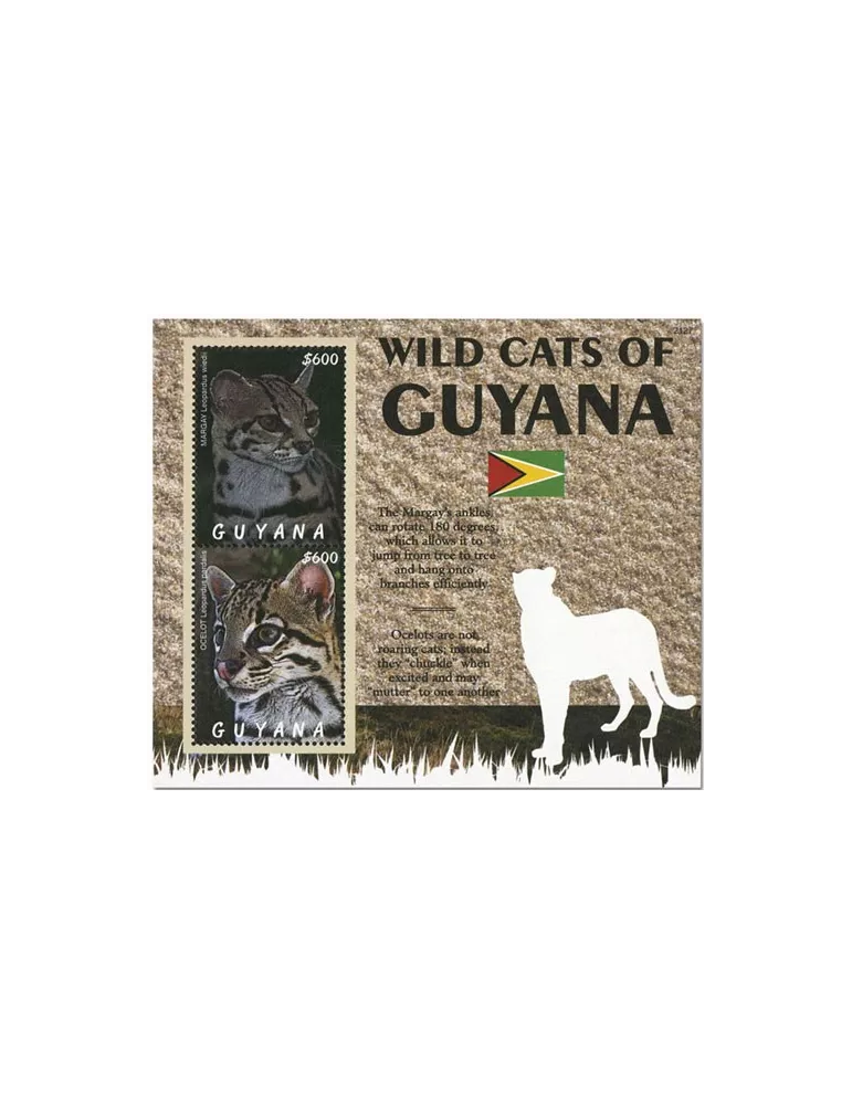 n° 719 - Timbre GUYANA Blocs et Feuillets