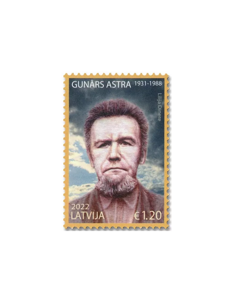 n° 1134 - Timbre LETTONIE Poste