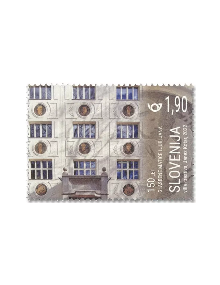 n° 1277 - Timbre SLOVENIE Poste