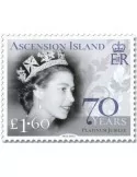 n° 1251/1252 - Timbre ASCENSION Poste