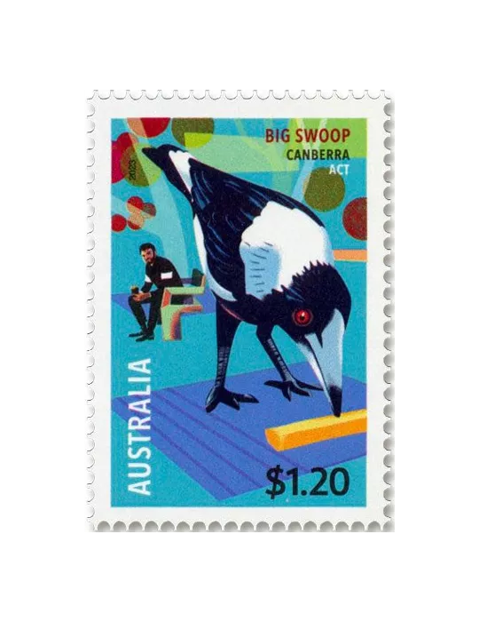 n° 5437/5441 - Timbre AUSTRALIE Poste