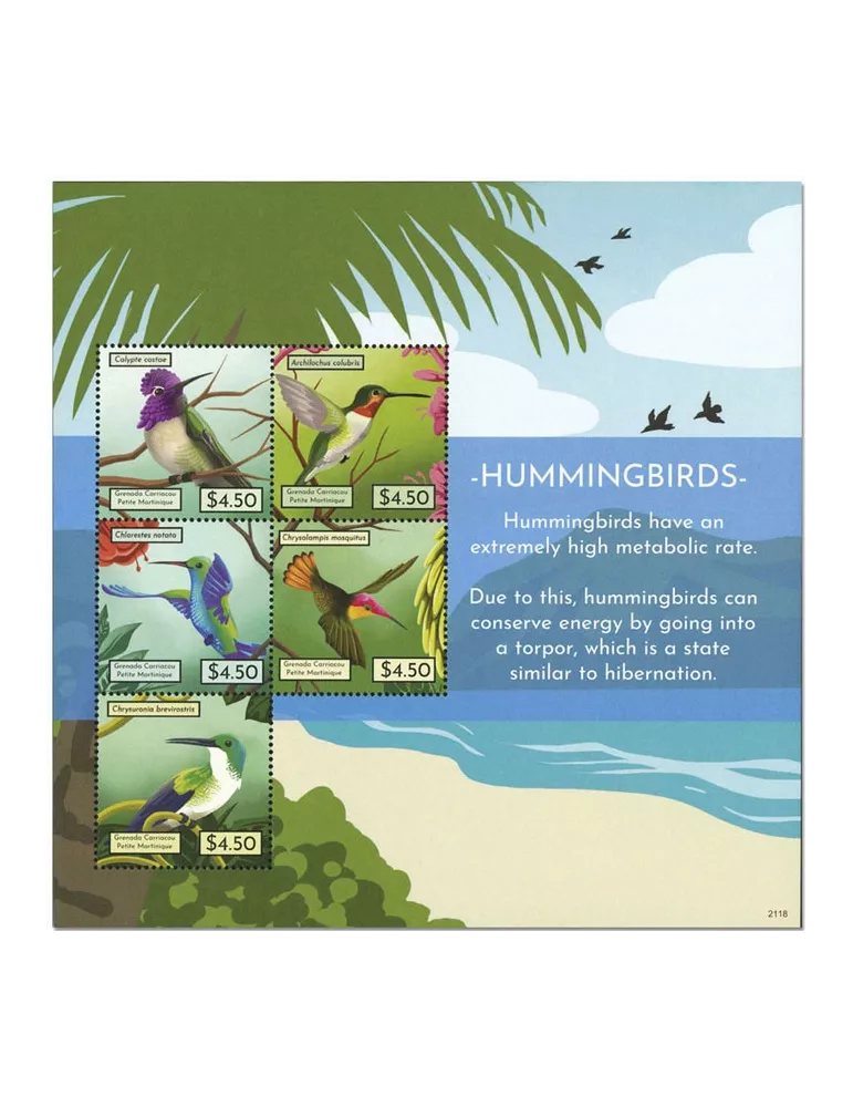 n° 4533/4537 - Timbre GRENADINES Poste