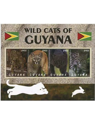 n° 7293/7296 - Timbre GUYANA Poste