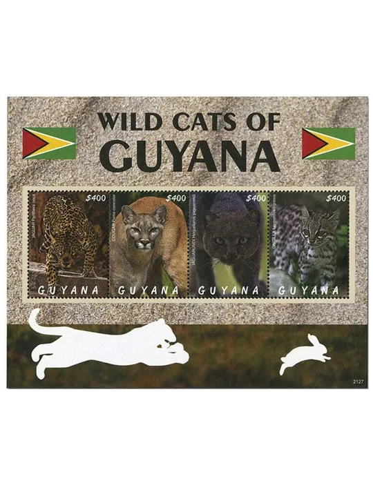 n° 7293/7296 - Timbre GUYANA Poste