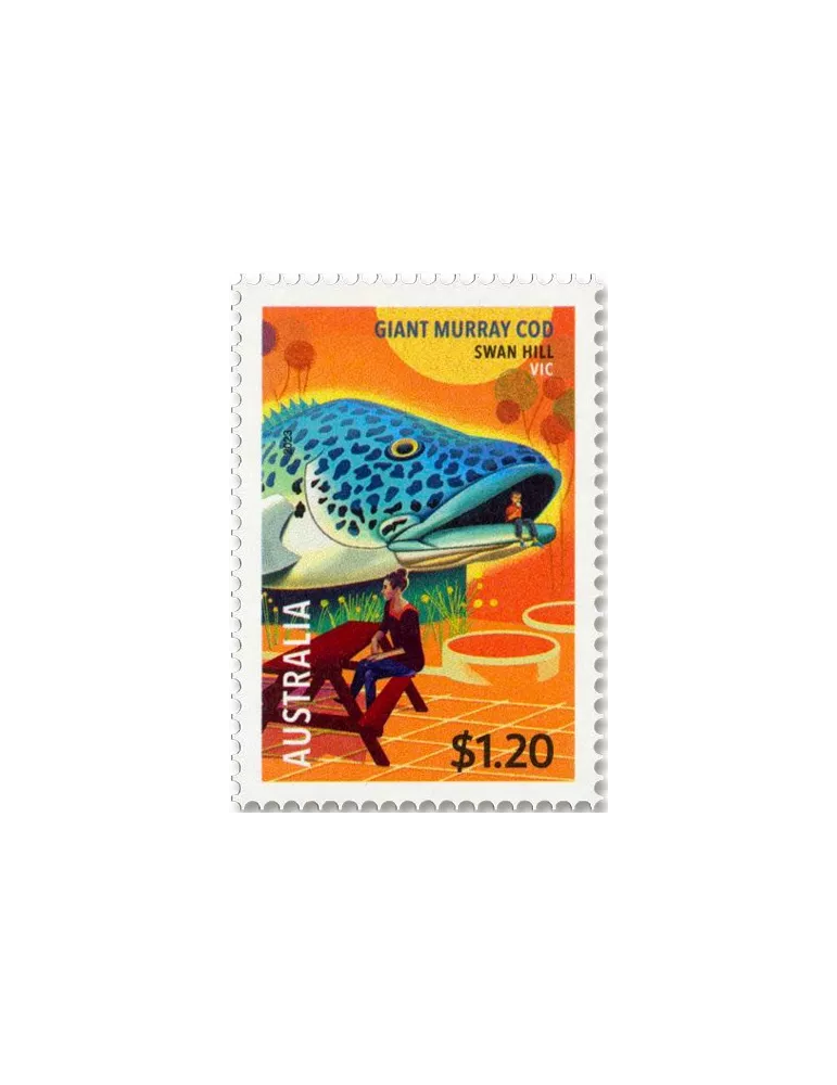 n° 5437/5441 - Timbre AUSTRALIE Poste