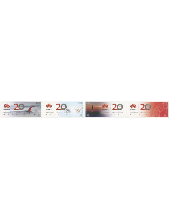 n° 3286/3289 - Timbre MEXIQUE Poste