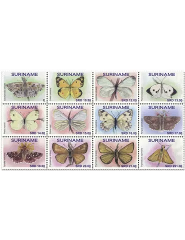 n° 3176/3187 - Timbre SURINAM Poste